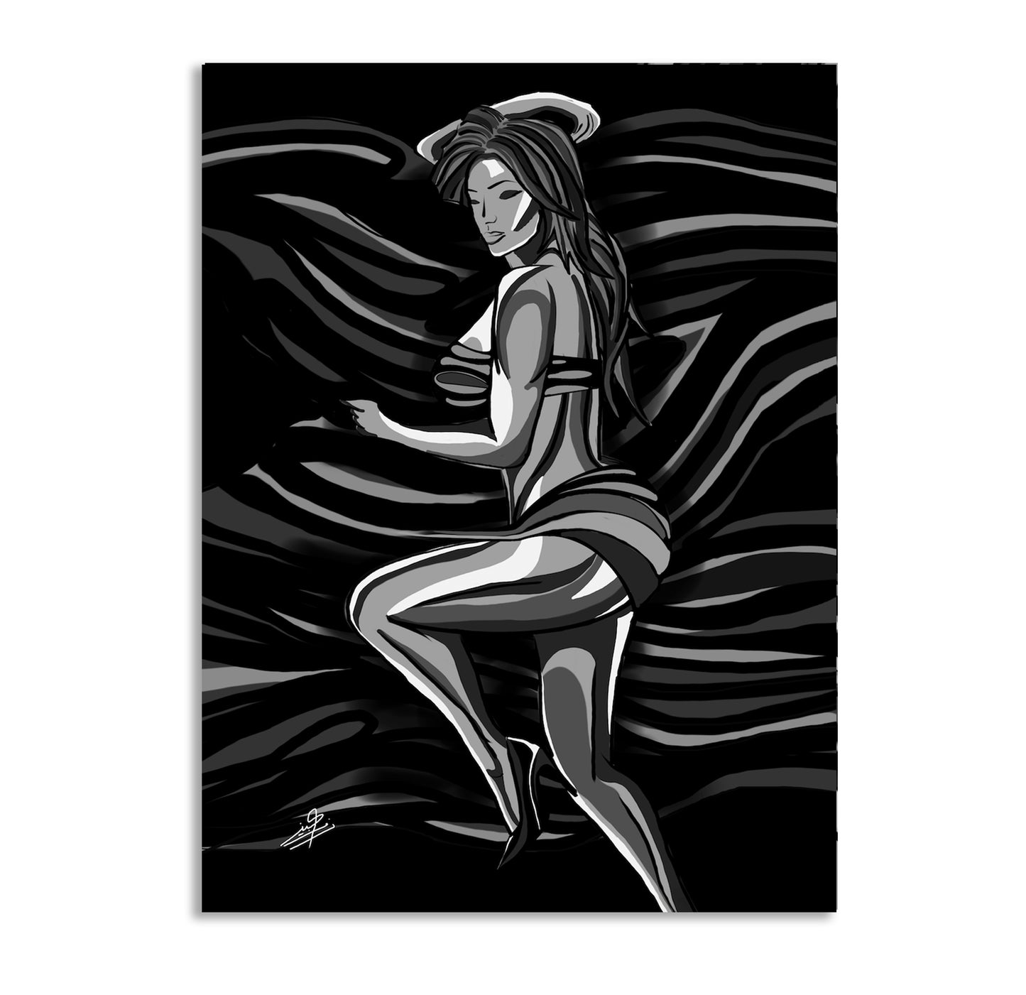 3-Flowing in her own rhythm
