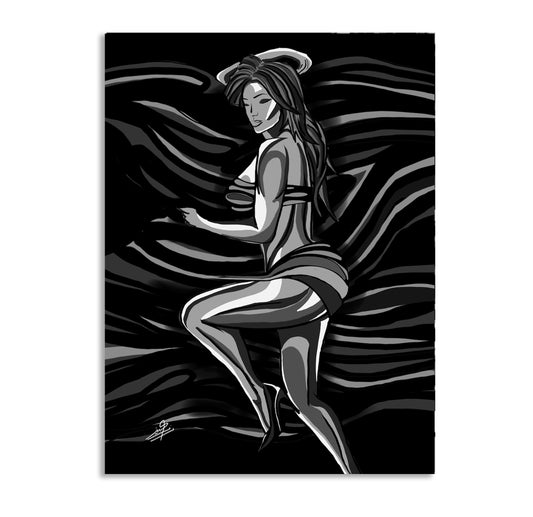 3-Flowing in her own rhythm